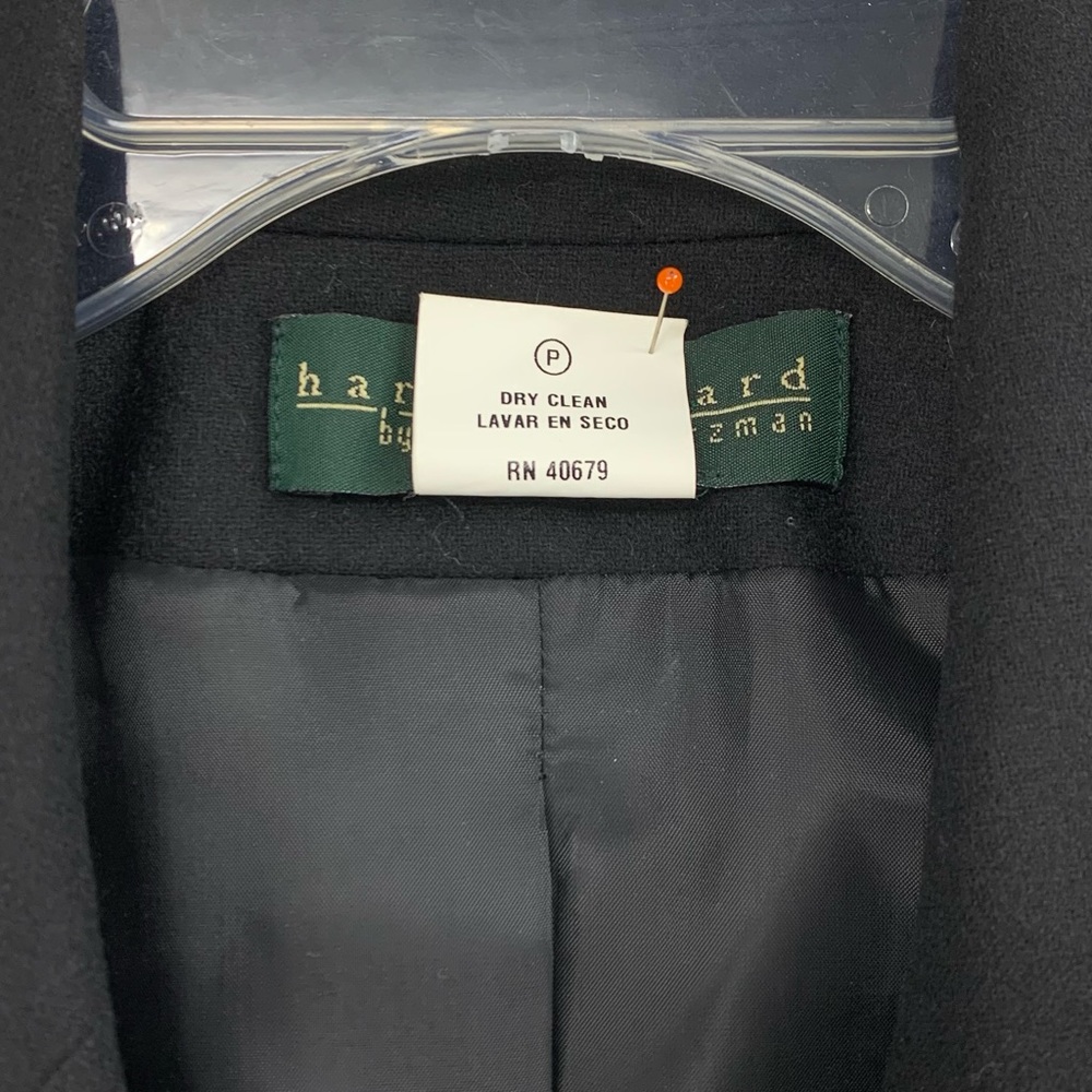 Harve Bernard Black Wool Blend Blazer - Picture 10 of 13
